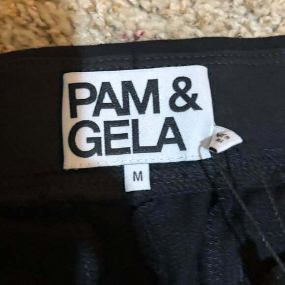 Pam & Gela Sport Stripe Pant Black - Picture 5 of 14